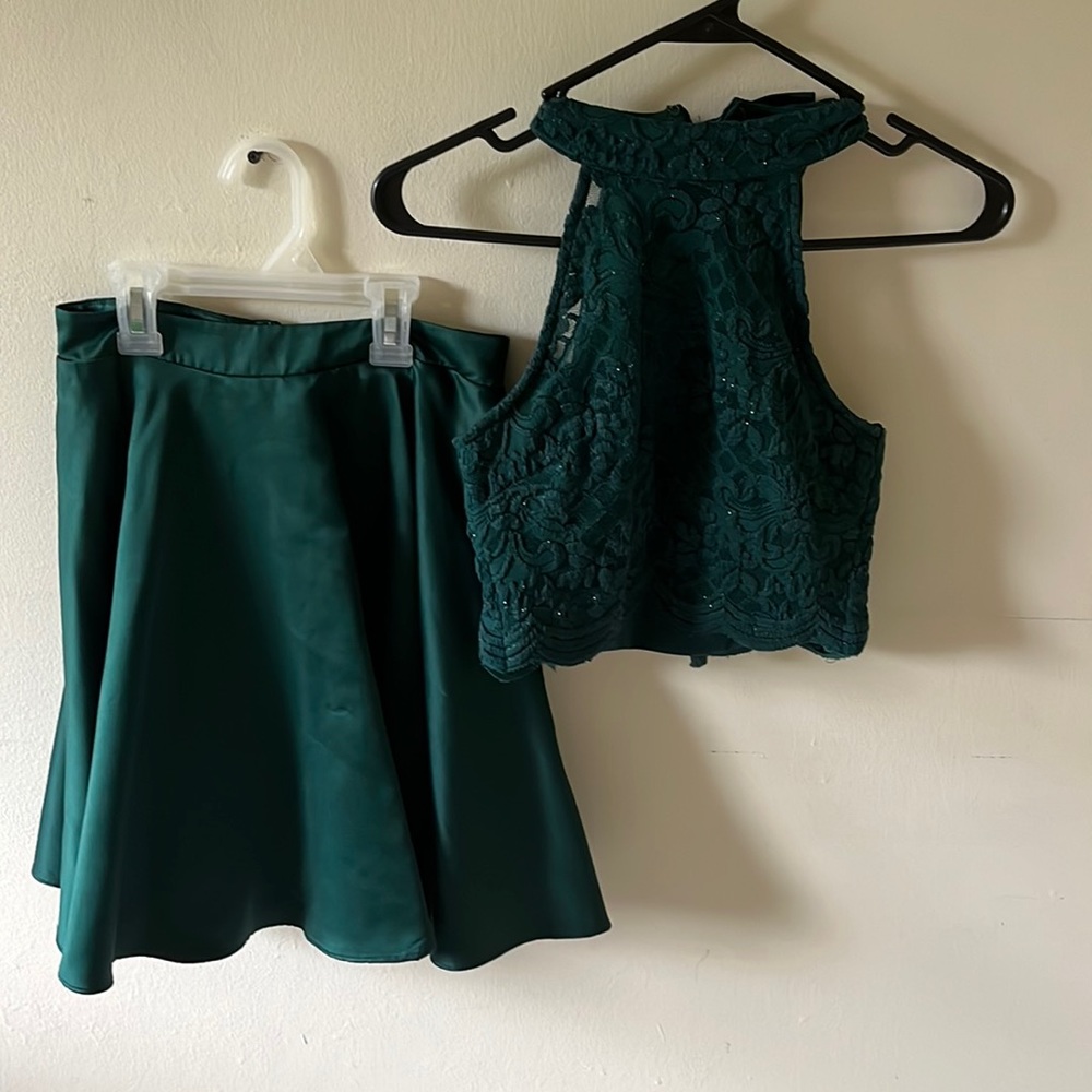 City triangles 2 piece dress